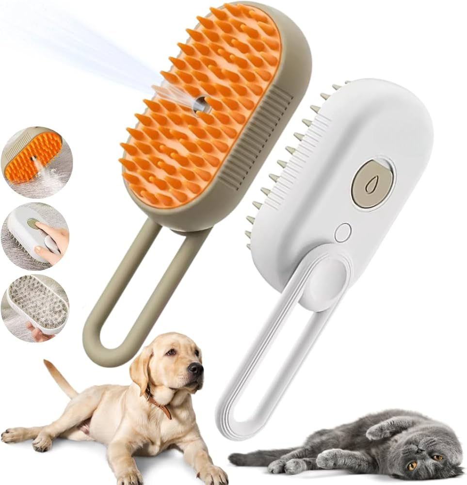 Petmi -  Premium Fur Steam Brush
